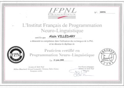 Praticien certifié en programmation neuro-linguistique